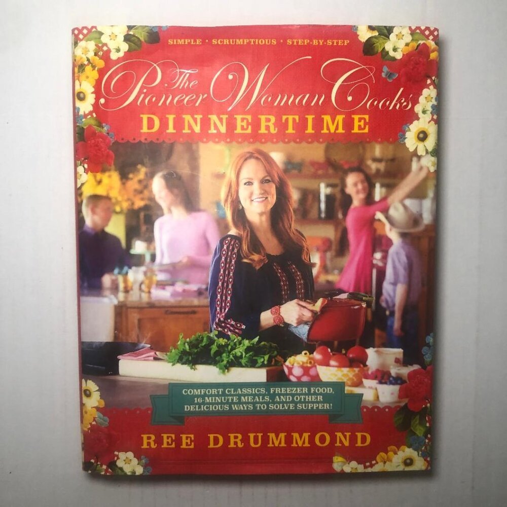 The Pioneer Woman Cooks Dinner time By Red Drummond Hardback With Dust Jacket